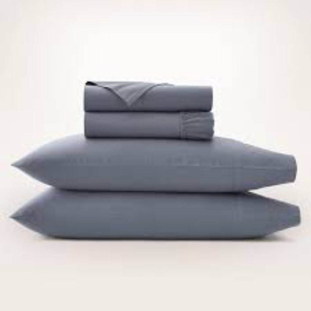 Boll &  Branch hemmed singature twin XL set in mineral